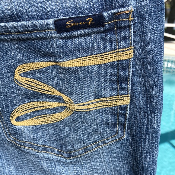 Seven7 Women's  Flare Jeans size 12 - Picture 5 of 12